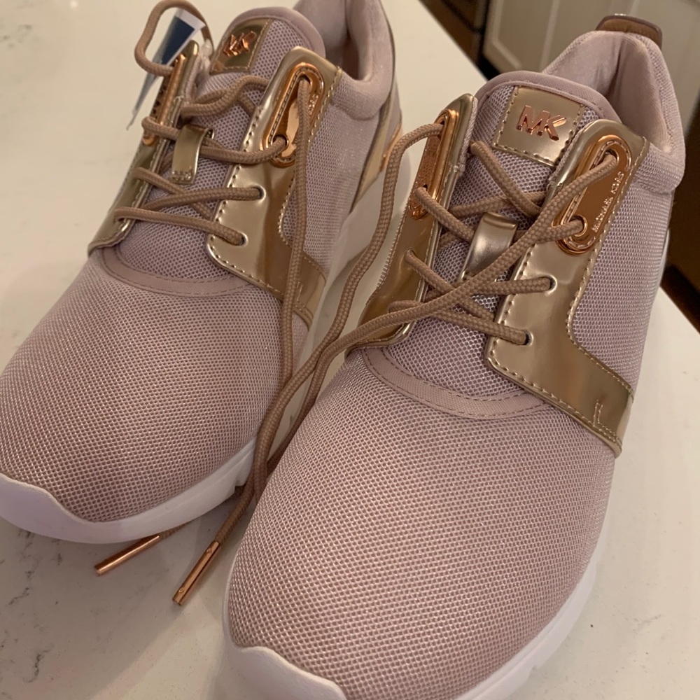 MICHAEL Michael Kors Blush Pink and Rose Gold Women’s Sneakers